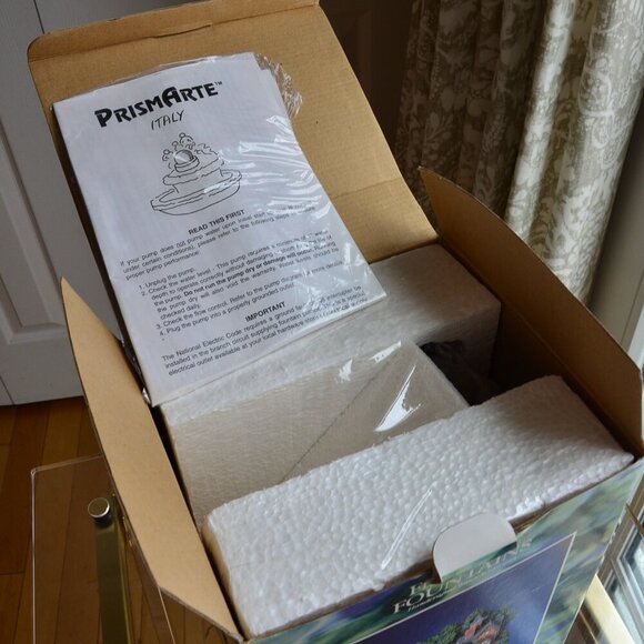 Prism Arte Florentine Fountain Tabletop Fountains - Picture 8 of 8